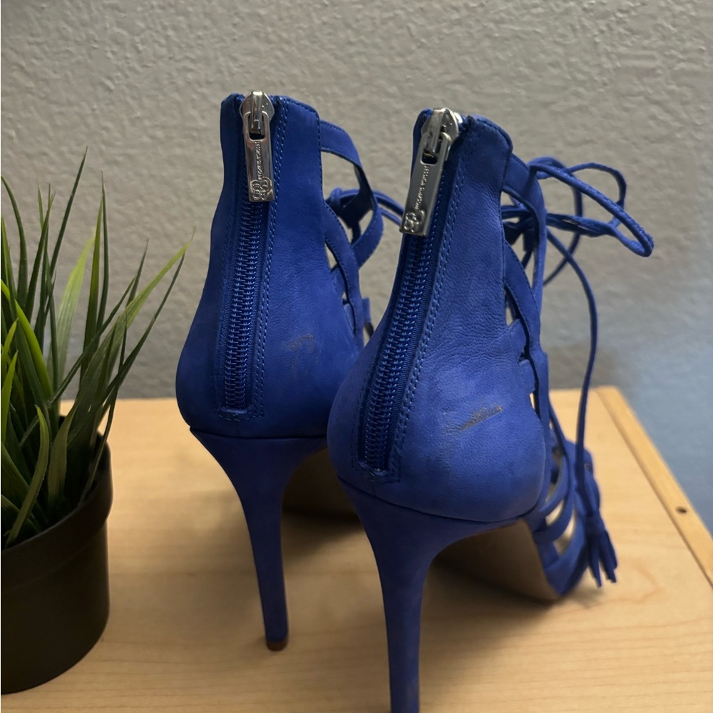 Blue Jessica Simpson ‘Racine’ Heels - Picture 5 of 6